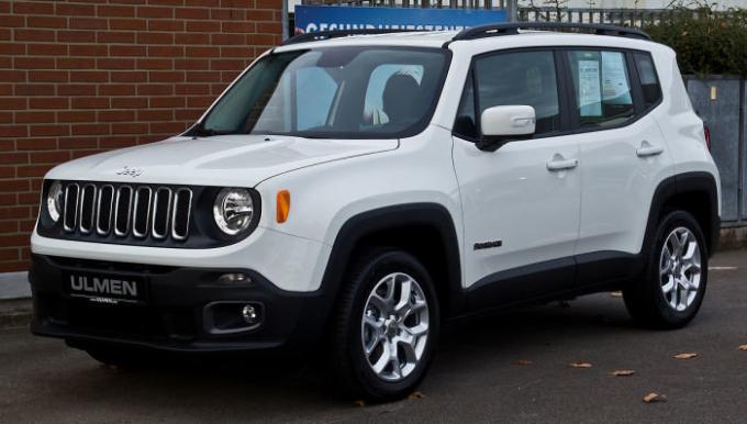 Crossover kompak Jeep Renegade. | Foto: uk.wikipedia.org.