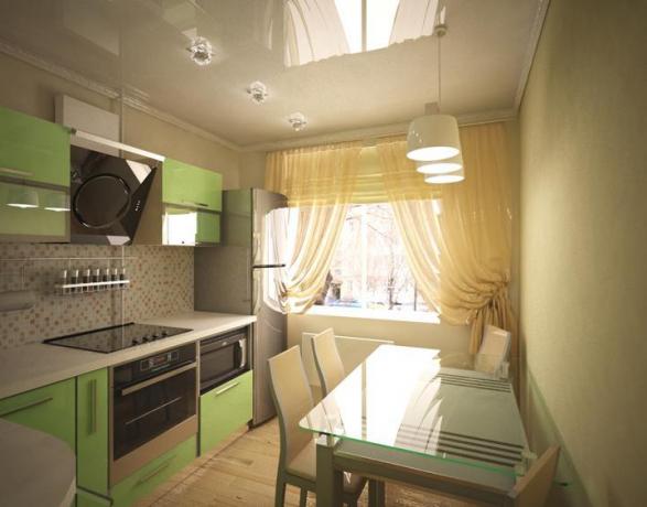 Perbaikan dapur sendiri seluas 9 meter persegi (45 foto): petunjuk video untuk desain interior, foto, dan harga
