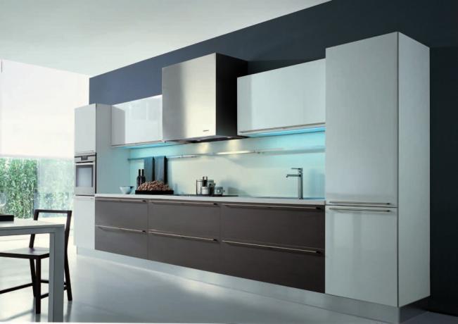 dapur modular dengan gaya modern