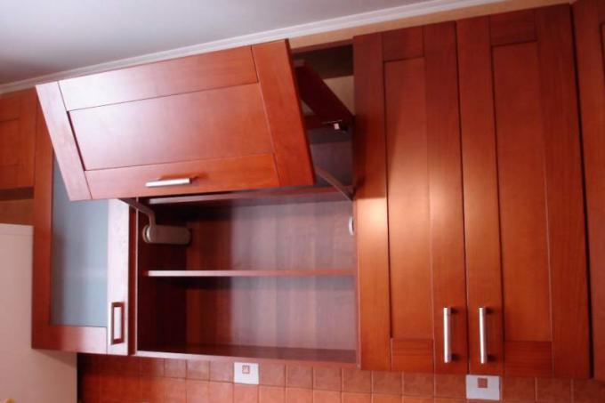 Set furnitur dapur "Alpha" - gaya modern, fasad MDF