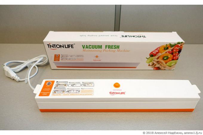 Vacuum sealer untuk 1000 rubel