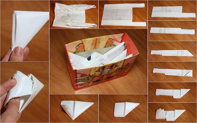 kelas master di lipat paket segitiga. / Foto: lesat-scorpio.livejournal.com. 