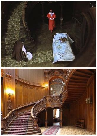 House of Para ilmuwan pada saat syuting film berubah menjadi istana Kardinal Richelieu ( "The Three Musketeers", Lviv). 