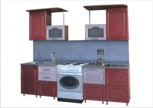Perangkat dapur untuk dapur kecil (51 foto): Petunjuk pemasangan video DIY, fitur produk murah, warna, harga, foto