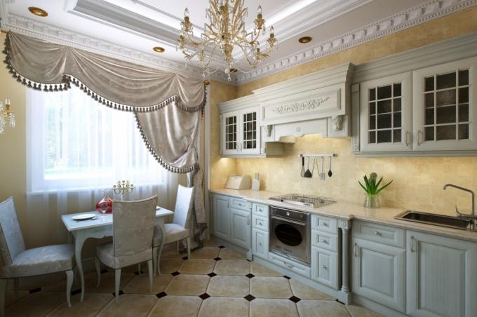Interior dapur klasik