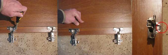 Jarak antara engsel dan ujung pintu tidak boleh melebihi 5 mm
