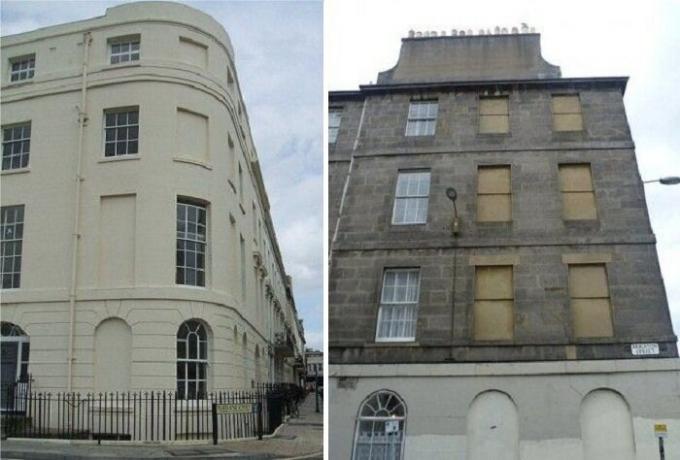 Mengapa di Inggris pada bangunan bersejarah sebagai jendela imun