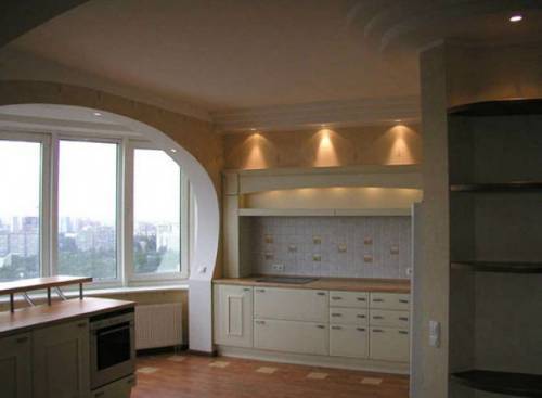 desain dapur 9 meter persegi dengan balkon