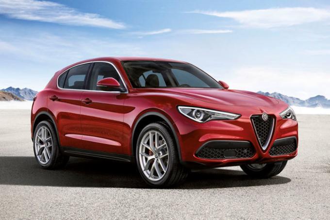 Crossover Italia Alfa Romeo Stelvio 2017-2018 tahun. | Foto: allcarz.ru.