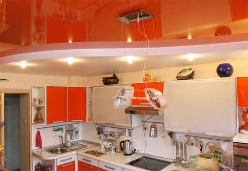 desain plafon eternit dapur