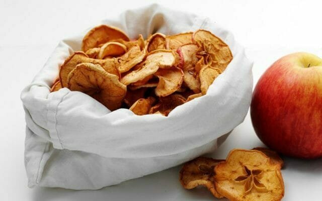 kering apel - sumber vitamin