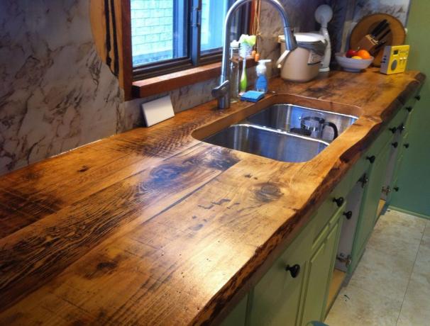 Dekorasi kayu: cara cepat mengubah dapur Anda