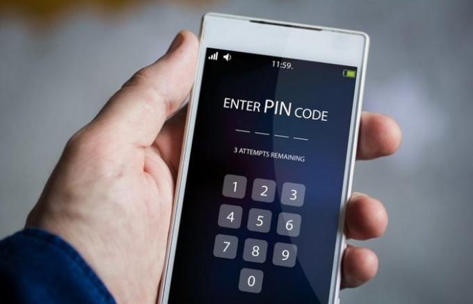 PIN-code smartphone: ancaman dari sensor.