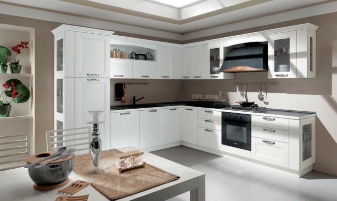 Dapur putih (48 foto): cara menghias interior dengan tangan Anda sendiri, instruksi video, foto, dan harga