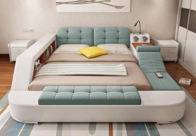 Pembeli dapat memilih tempat tidur yang indah peralatan yang diperlukan