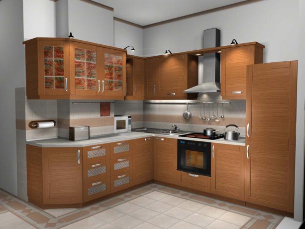 lemari es peralatan dapur built-in