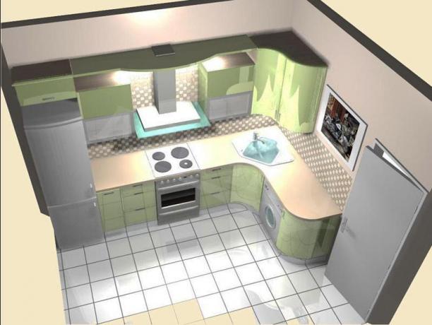Desain dapur 2 kali 3 meter (51 foto): bagaimana melakukannya sendiri, instruksi, tutorial foto dan video