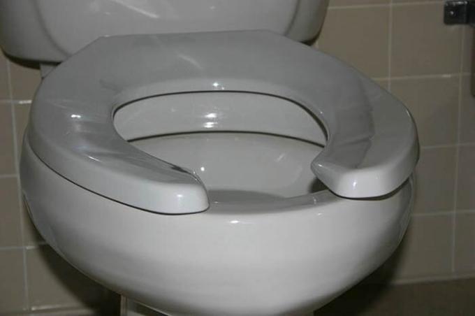 Sarana untuk membersihkan toilet bowl