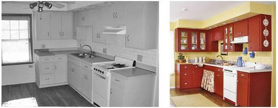 Renovasi dapur sebelum dan sesudah