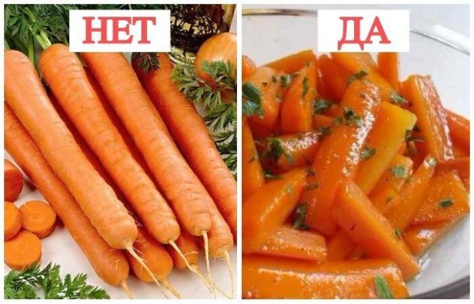 wortel rebus baik mentah.