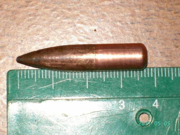 Mengapa peluru kaliber 7,62 mm memiliki ukuran hanya seperti