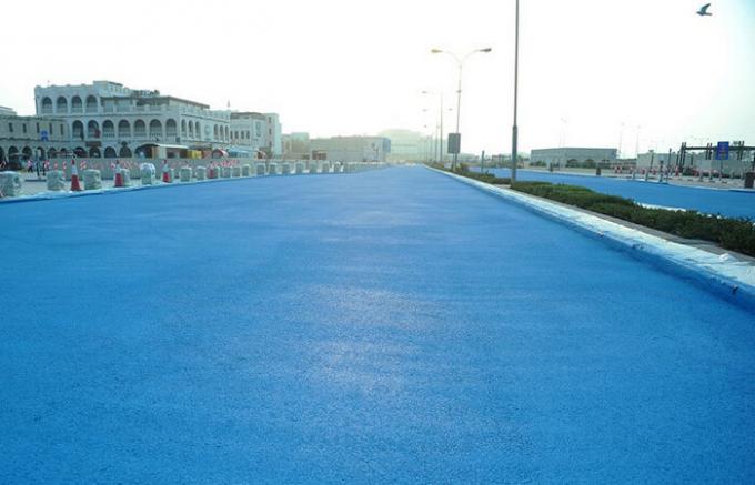 Mengapa otoritas Qatar memerlukan lukisan aspal warna biru