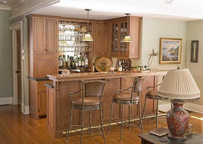 Interior dapur dengan meja bar (44 foto), desain ruang makan do-it-yourself: instruksi, pelajaran foto dan video, harga