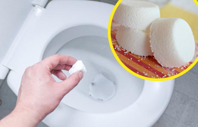 Pop ke toilet: Cara membuat tangan Anda sendiri alat yang sangat baik untuk membersihkan toilet.