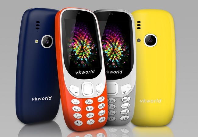 Vkworld Z3310 meniru Nokia yang legendaris dan harganya hanya $10 - Gearbest Blog Russia
